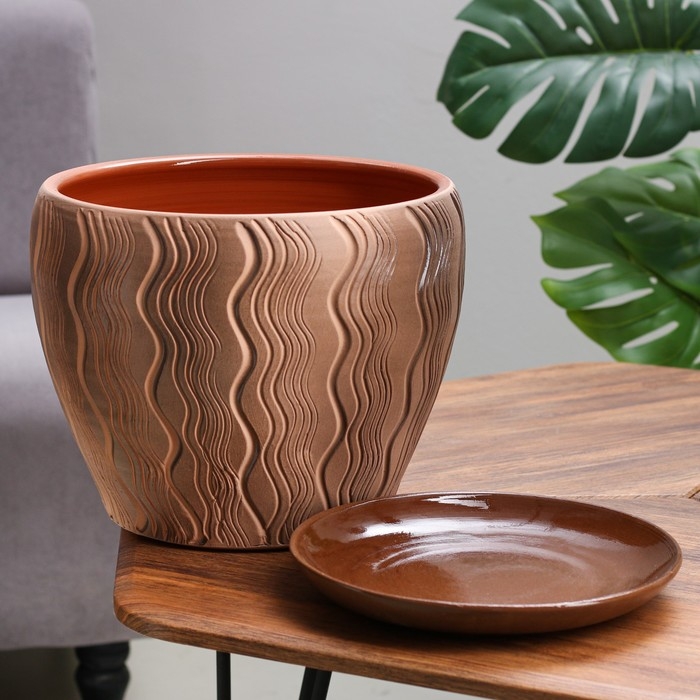 Горшок цветочный "Марево" 10л