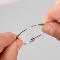 Кольца для творчества (фотоальбомов) "Серебро" внутр. d= 3 см внешн. d=3,4 см н-р 10 шт Кольца для творчества (фотоальбомов) "Серебро" внутр. d= 3 см внешн. d=3,4 см н-р 10 шт