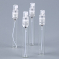 Бутылка спрей с дозатором, 8 мл, набор 4 шт., размер 1 шт. &mdash; 1,2 &times; 1,2 &times; 9,2 см