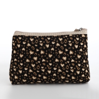 Косметичка на молнии, цвет чёрный Косметичка на молнии, цвет чёрный