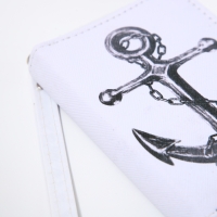 Кошелёк детский на молнии &laquo;Выбражулька&raquo;, цвет белый