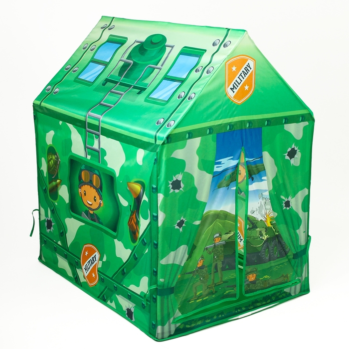 Палатка детская игровая &laquo;Военный штаб&raquo;, домик, 103 &times; 69 &times; 93 см