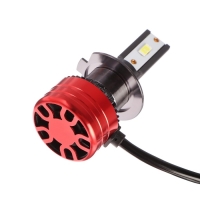 Автолампа светодиодная Н7, 12 В, 30 Вт,  2160 Лм, провод 20 см, свет белый, 2 шт