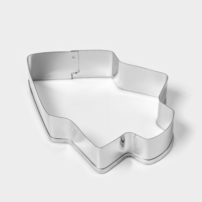 Формы для печенья новогодние &laquo;Рождество&raquo;, набор 4 шт, нержавеющая сталь, серебристые