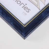 Фоторамка пластик "Пиксель" 15х21 см, бирюза