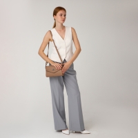 Сумка-мессенджер на магните, цвет бежевый Сумка-мессенджер на магните, цвет бежевый