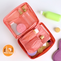 Косметичка на молнии, цвет розовый