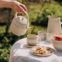 Чайник заварочный керамический SL Home &laquo;Райяс&raquo;, 1 л, 18&times;13&times;20,5 см, цвет бежевый