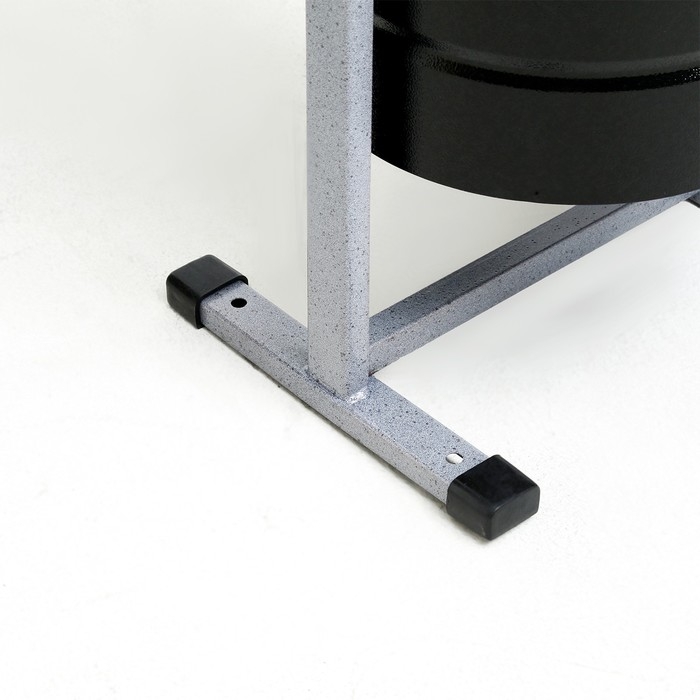 Урна уличная &laquo;Уралочка Бюджет&raquo; 21 л, 35 х 55 х 26,5 см, черная, бак 0,6 мм