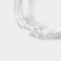 Кольца для штор Доляна, в ванную, 12 шт, d=5,5 см, прозрачные Кольца для штор Доляна, в ванную, 12 шт, d=5,5 см, прозрачные