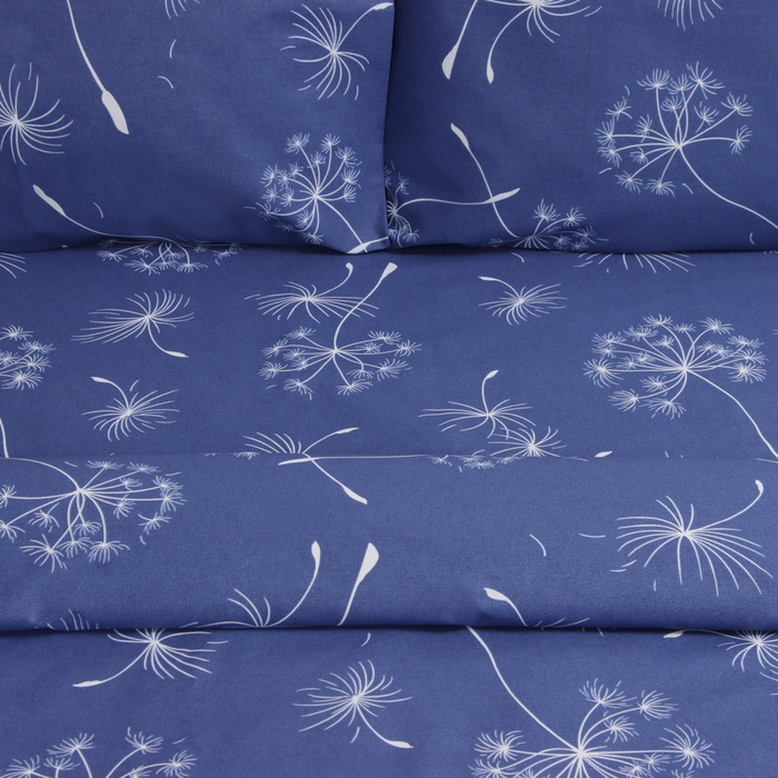 Постельное бельё LoveLife 2 сп Постельное бельё LoveLife 2 сп "Dandelions" 175х215см, 210х220см, 50х70см-2шт, 100% хл, бязь, 125г/м2