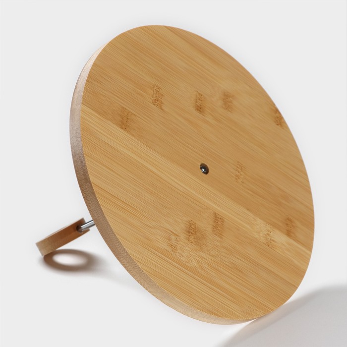 Набор салатников керамических на деревянной подставке &laquo;Эстет. Лепесток&raquo;, 5 предметов: 90 мл, цвет белый