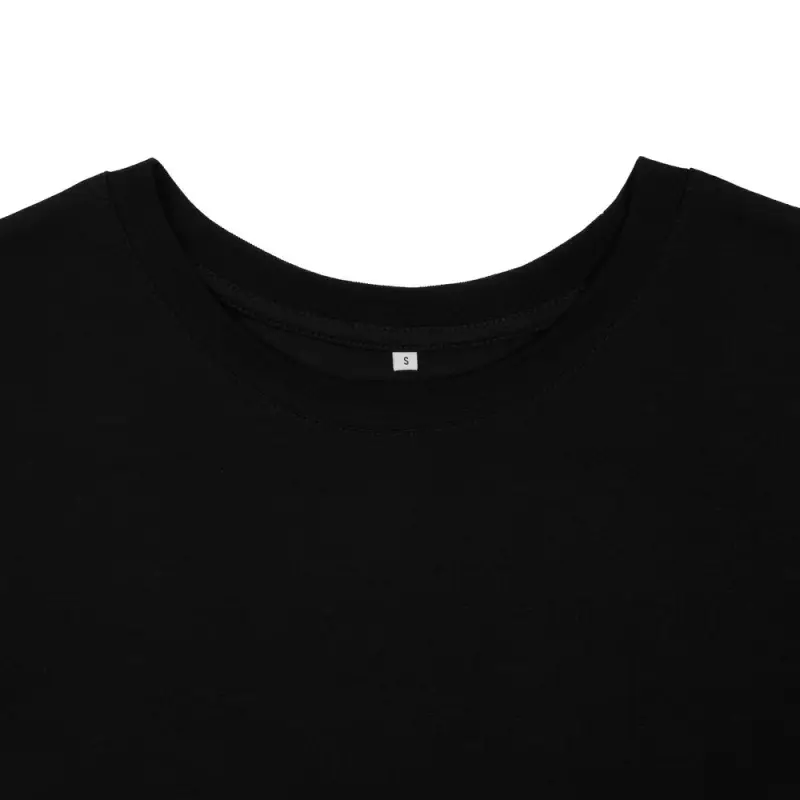 Футболка унисекс оверсайз Crosstown, черная, размер S