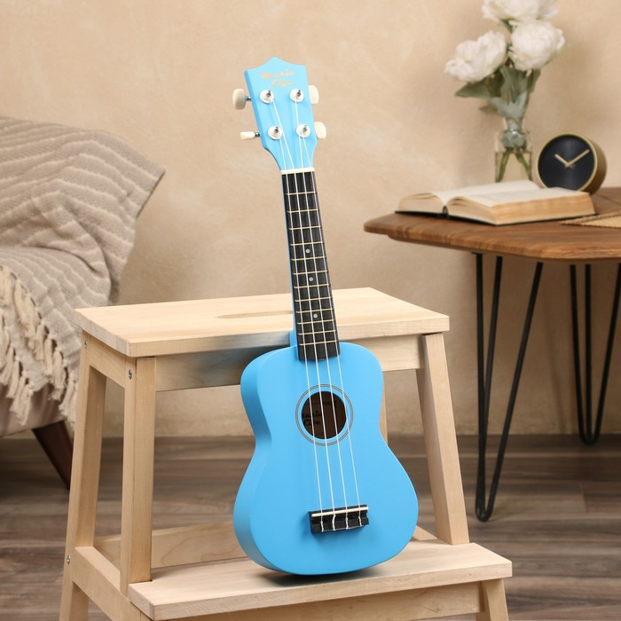 Укулеле сопрано Music Life UK-10, цвет синий, 54см Укулеле сопрано Music Life UK-10, цвет синий, 54см