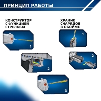 Конструктор Оружие Техно COLT M1911, 385 деталей