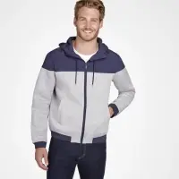 Куртка унисекс Voltage меланж/темно-синий, размер S Куртка унисекс Voltage меланж/темно-синий, размер S