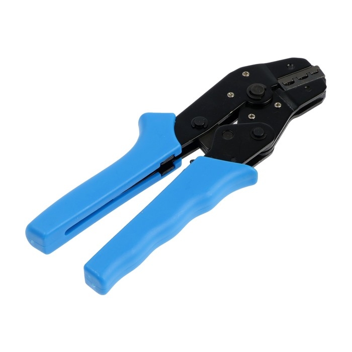 Пресс-клещи ТУНДРА, для обжима плоских изолированных наконечников, 0.25 - 2.5 мм2 Пресс-клещи ТУНДРА, для обжима плоских изолированных наконечников, 0.25 - 2.5 мм2