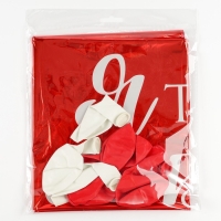 Набор воздушных шаров «Люблю», фольга, латекс, 9 шт. Набор воздушных шаров «Люблю», фольга, латекс, 9 шт.