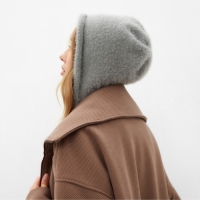 Чепчик женский MINAKU one size 52-58 серый