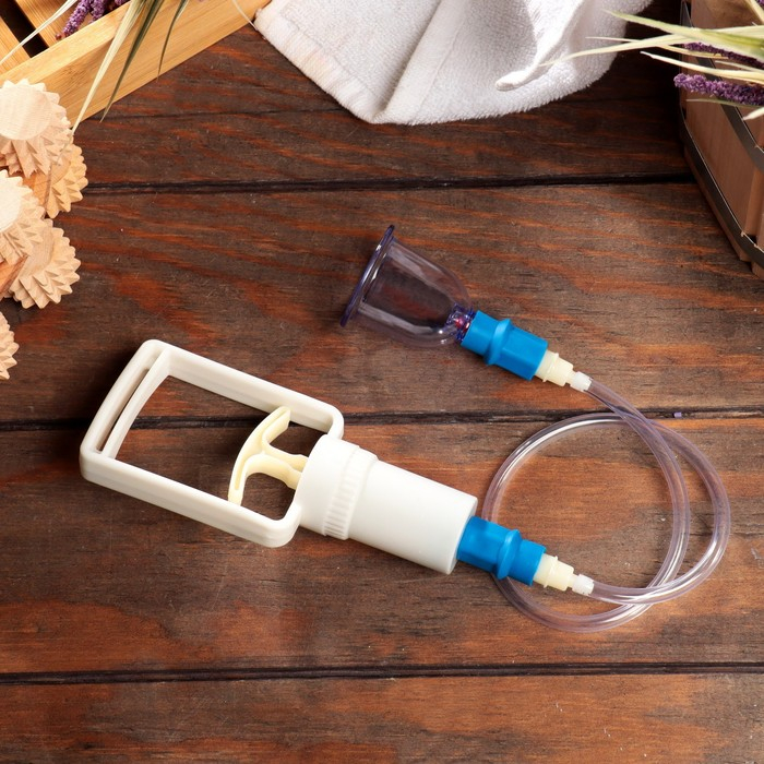 Банки акупункционного действия для вакуумного массажа с насосом, набор 12 шт. Банки акупункционного действия для вакуумного массажа с насосом, набор 12 шт.