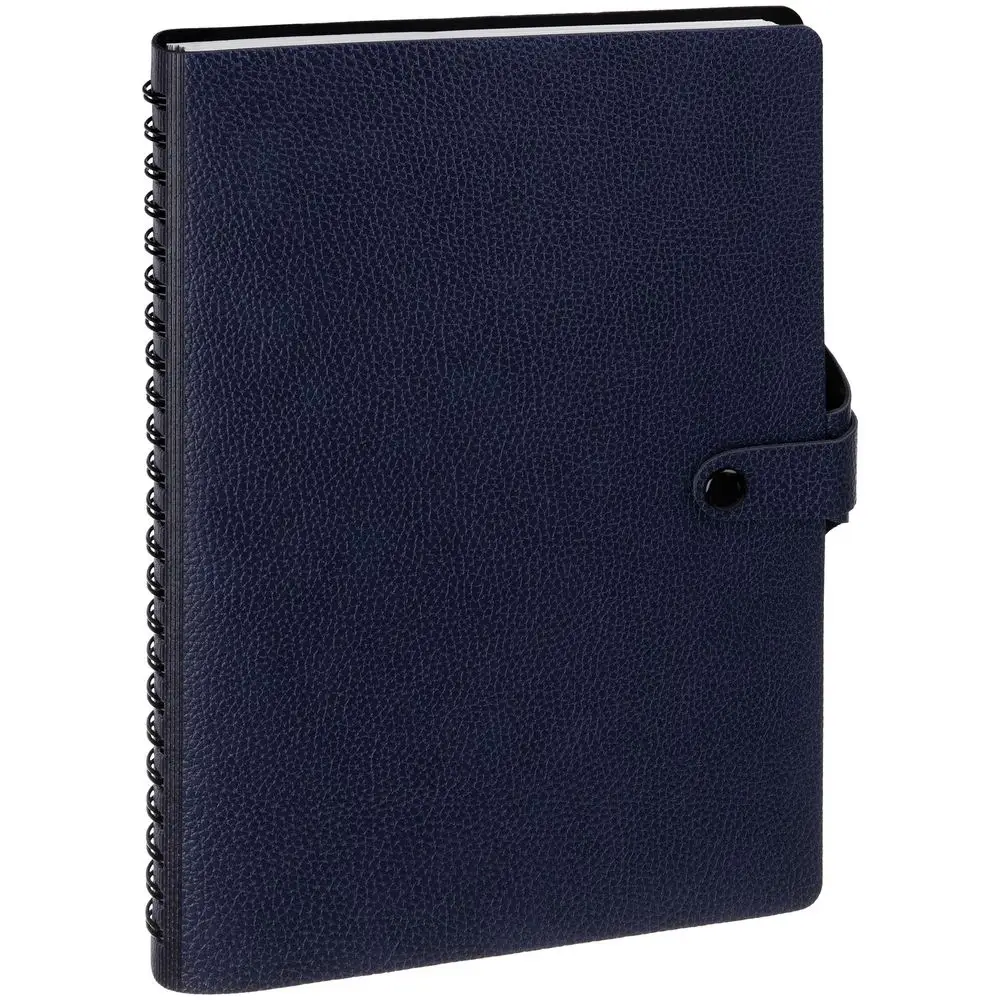 Ежедневник Strep Front на заказ, недатированный, темно-синий