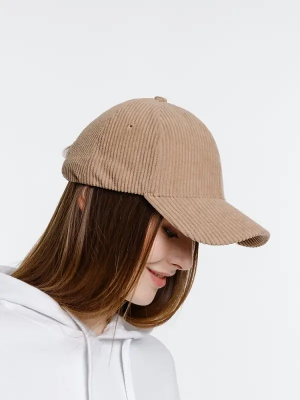 Бейсболка Soft Core, бежевая Бейсболка Soft Core, бежевая