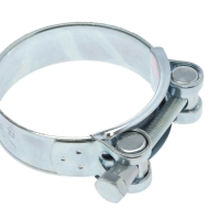 Хомут силовой ZEIN engr, диаметр 68-73 мм, ширина 24 мм, оцинкованный