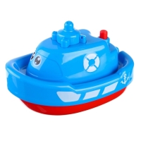 Игрушка для ванны &laquo;Кораблик - фонтанчик&raquo;, кружится, на батарейках, цвет МИКС, Крошка Я