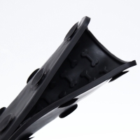 Коврик для лизания на присосках 18,5 х 18,5 см, TPE, чёрный Коврик для лизания на присосках 18,5 х 18,5 см, TPE, чёрный