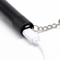 Лазерная указка аккумуляторная, 200 мАч, 532 нм, красный луч