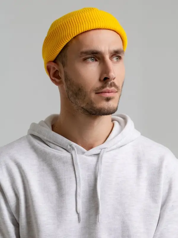 Шапка Life Explorer, ярко-желтая Шапка Life Explorer, ярко-желтая