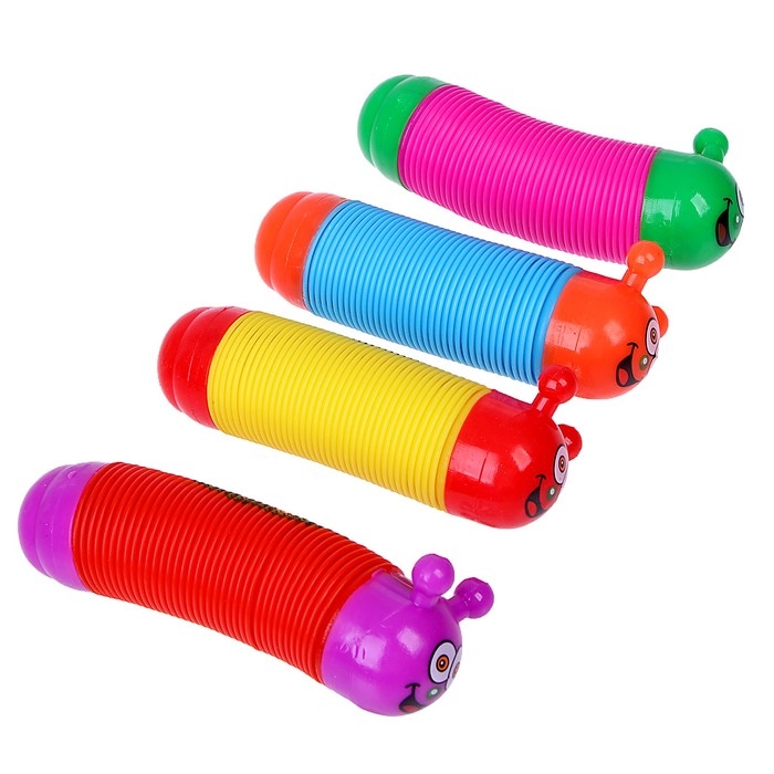 Развивающая игрушка &laquo;Гусеница&raquo;, цвета МИКС