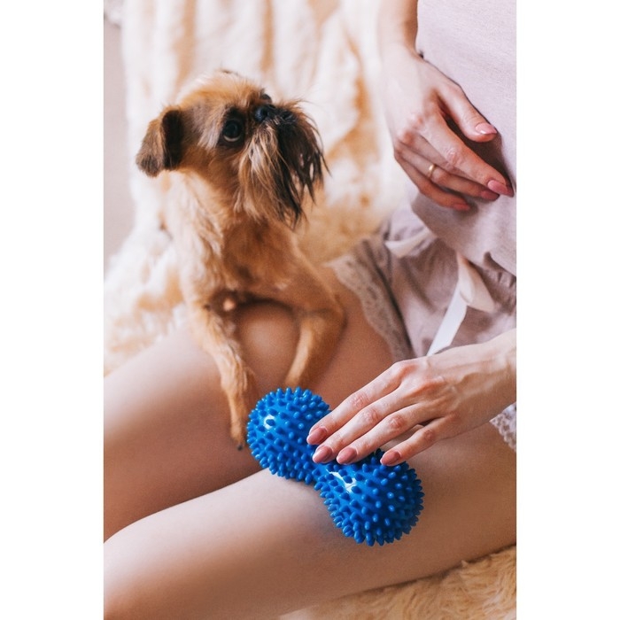 Массажёр универсальный, 14 × 6 см, цвет синий Массажёр универсальный, 14 × 6 см, цвет синий