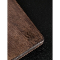 Доска разделочная для подачи Wild Kitchen, 27&times;22&times;2.5 см, граб темный