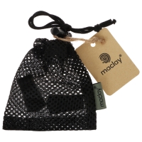 Набор защитных колпачков для трекинговых палок, ребристые, 2 шт., цвет чёрный