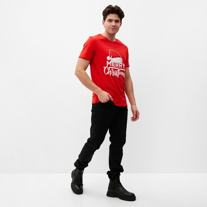 Футболка мужская KAFTAN "Merry Christmas" р.50