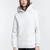 Худи унисекс оверсайз Easy Street, молочно-белое, размер XS/S Худи унисекс оверсайз Easy Street, молочно-белое, размер XS/S