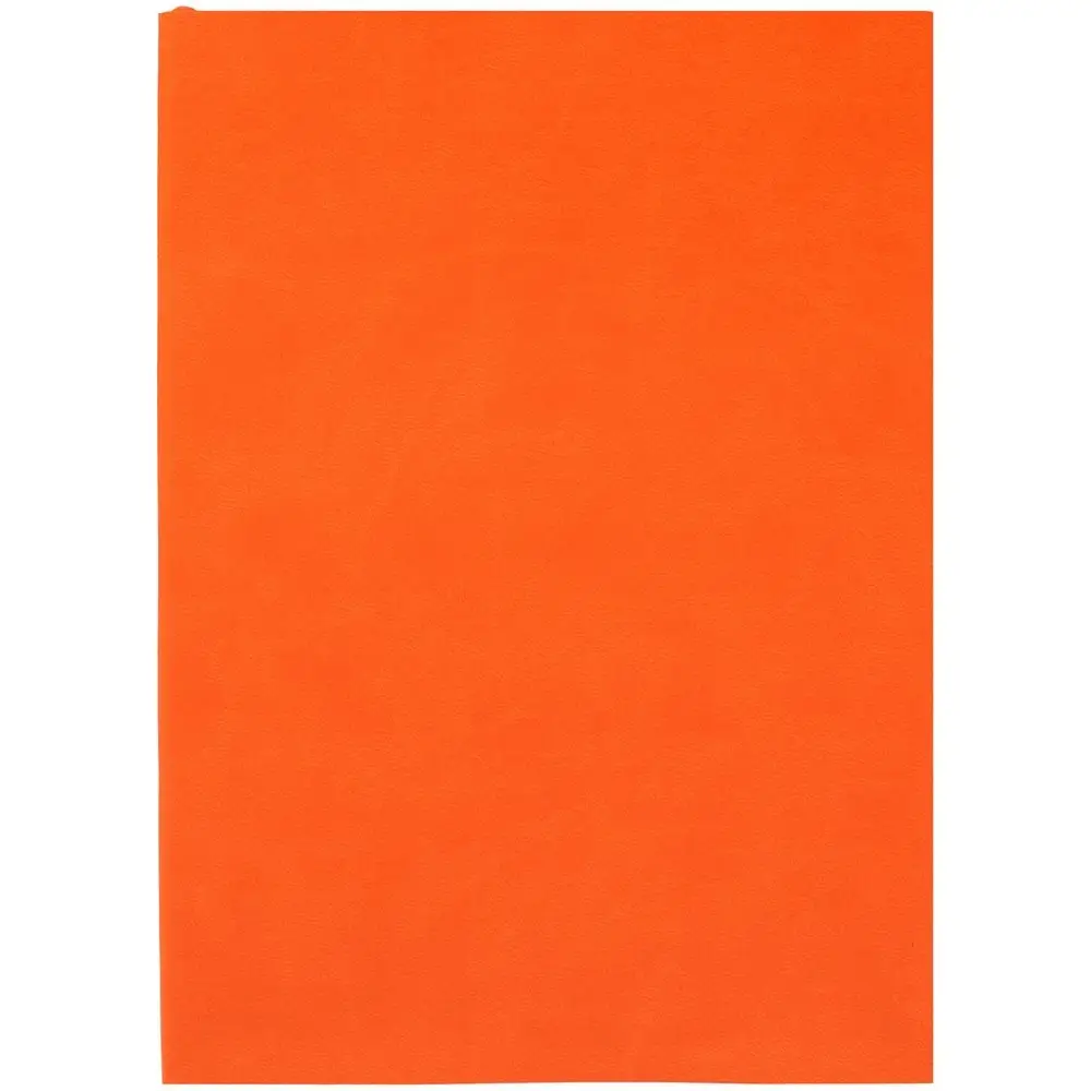 Ежедневник Flat, недатированный, оранжевый