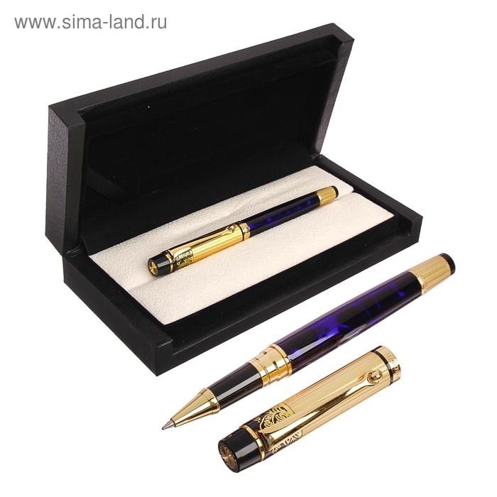 Ручка подарочная, шариковая, в кожзам футляре, &laquo;Президент&raquo;