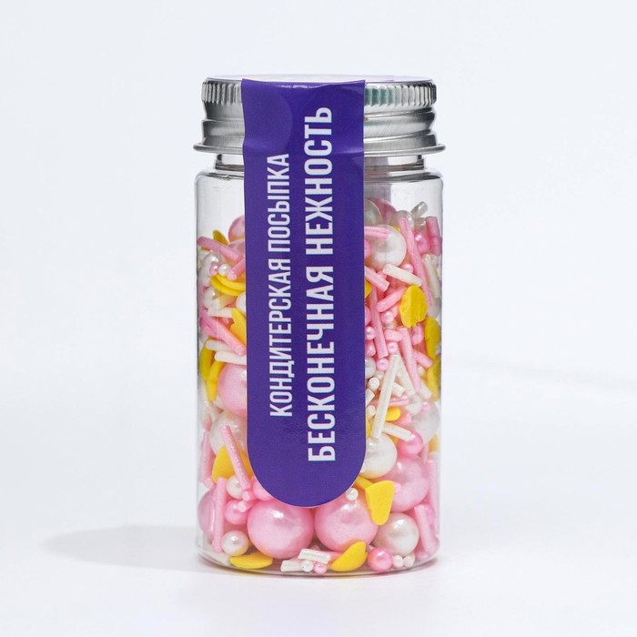 Новый год. Кондитерская посыпка &laquo;Бесконечная нежность&raquo;, 50 г