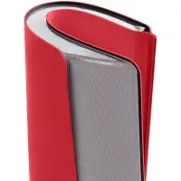 Ежедневник Aspect на заказ, недатированный, красный