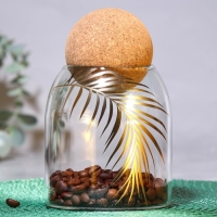 Банка для хранения сыпучих продуктов и круп &laquo;Тропики&raquo;, 500 мл