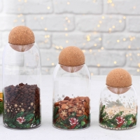 Новый год. Банка для хранения &laquo;Зимние истории&raquo;, 1000 мл