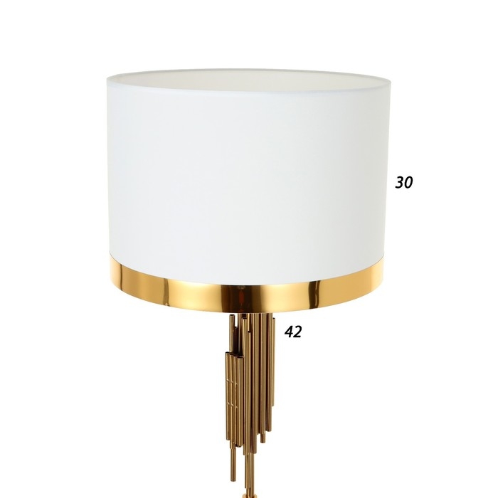 Торшер 19106/1 E27 40Вт бронза 42х42х165 см