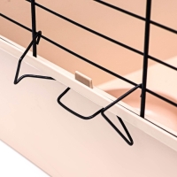 Клетка для кроликов, морских свинок "Пижон" №4 складная, 80 х 50 х 47 см, бежевая Клетка для кроликов, морских свинок "Пижон" №4 складная, 80 х 50 х 47 см, бежевая