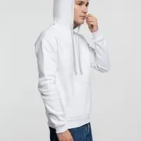 Толстовка с капюшоном Kirenga Heavy, белая (белоснежная), размер 5XL