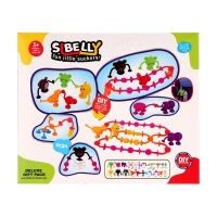 Конструктор &laquo;Забавные присоски&raquo;, 80 деталей