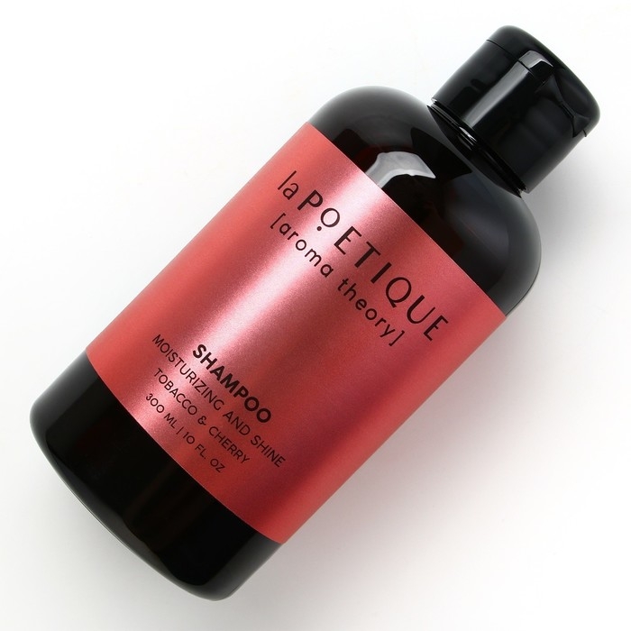 Шампунь для волос, увлажнение и блеск, 300 мл, аромат табака и вишни, LA POETIQUE Шампунь для волос, увлажнение и блеск, 300 мл, аромат табака и вишни, LA POETIQUE