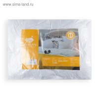 Подушка Роза 50х70 см, белый, полиэфирное волокно, пэ 100% Подушка Роза 50х70 см, белый, полиэфирное волокно, пэ 100%