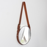 Зеркало настенное «Антураж», d зеркальной поверхности 28 см, цвет серебристый/МИКС Зеркало настенное «Антураж», d зеркальной поверхности 28 см, цвет серебристый/МИКС